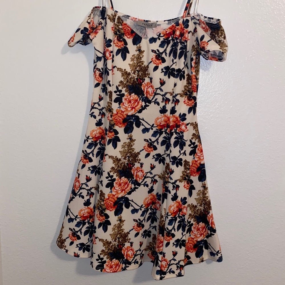 Off the shoulder dress